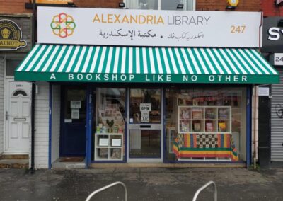 Alexandria Library Shop Wedge Canopy