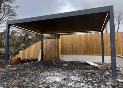 Garden House - Glass Pergola