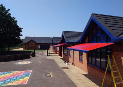 Panther School Awning