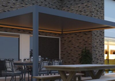 Pinela Pergola with Louvred Roof