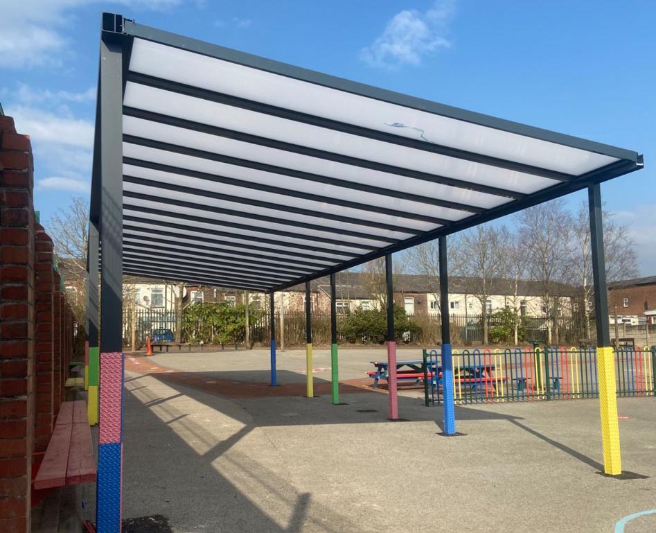 Freestanding School Canopy