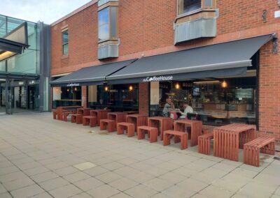 Tiger Awning at The Coffee House, Warrington