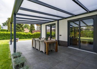 Veranda with Polycarbonate Roof