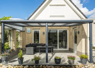 Veranda with Polycarbonate Roof
