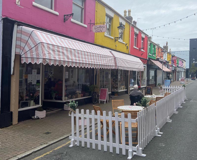 Striped Dutch Canopies in UK