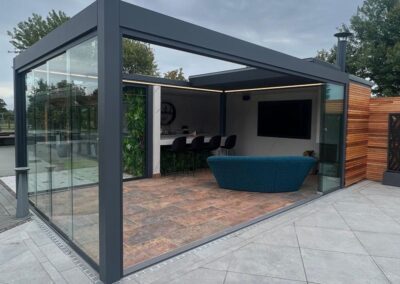 Sliding Roof Pergola