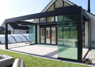 Pinela Deluxe Pergola Fitted in Oxford